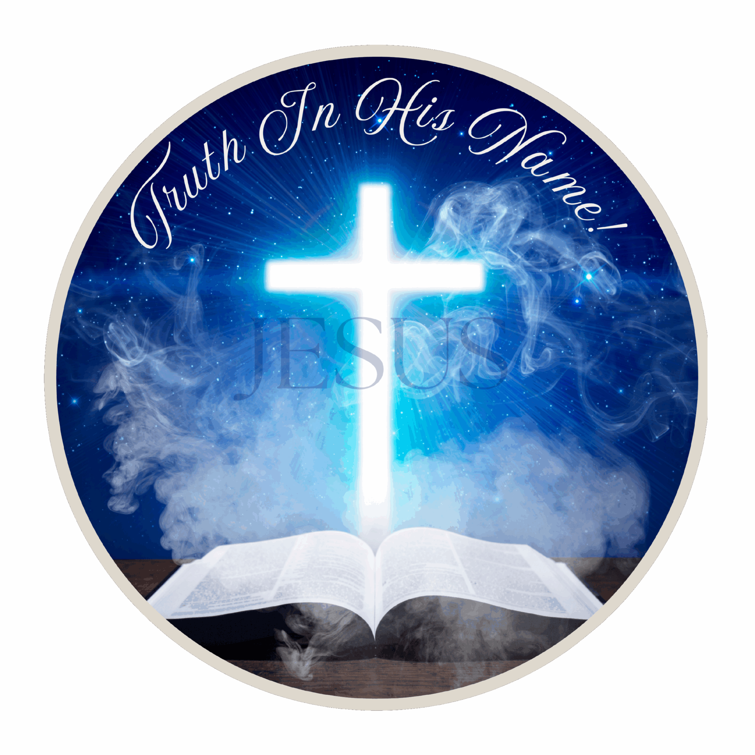 Logo for Truth in His Name
