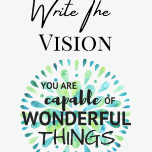 Write the Vision